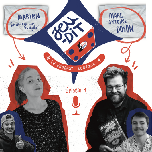 Jeu-Dit : le talk-show francophone sur le jeu de société à découvrir sur YouTube et en podcast